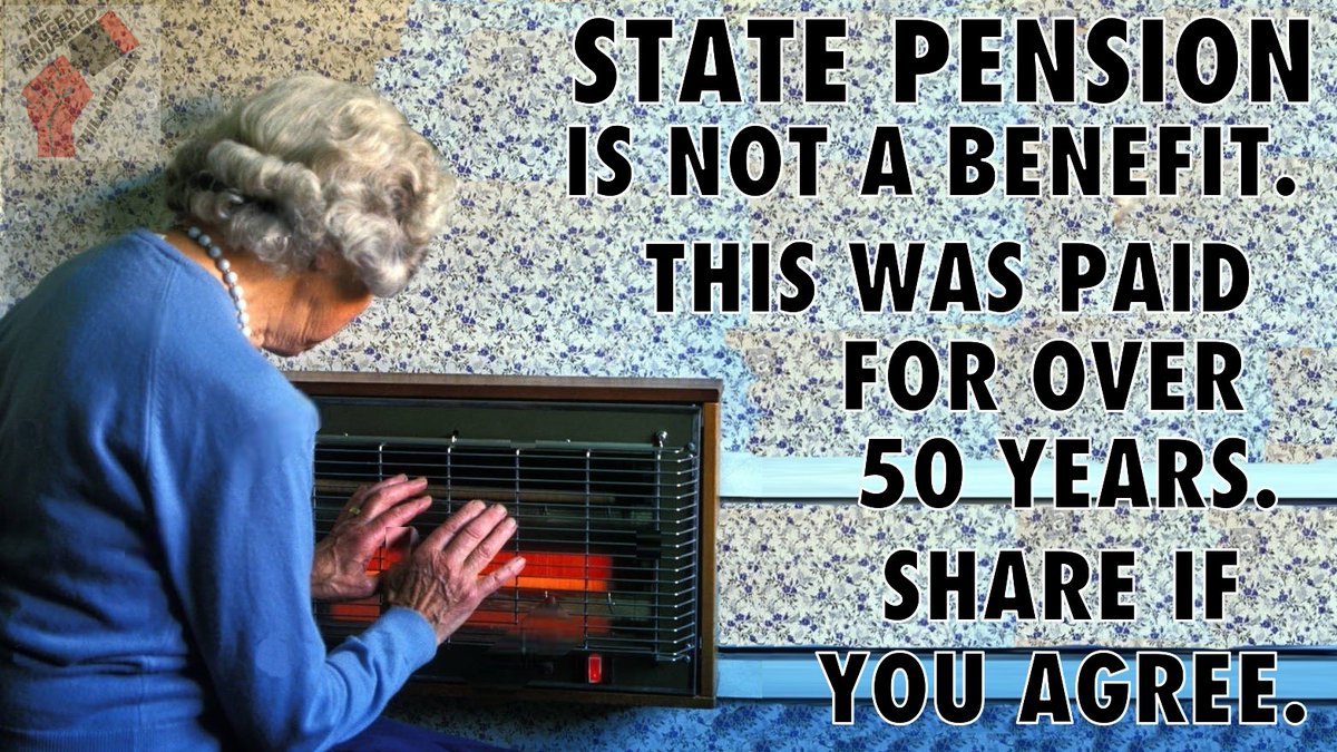 JerryHicksUnite's tweet image. State pension is not a benefit #Pensions
👉 RT if you agree