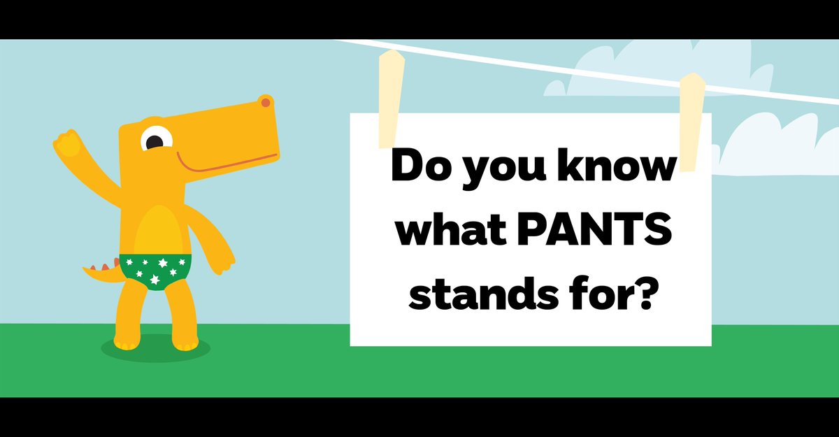 NSPCC on Twitter "Do you know what PANTS stands for? From P through to