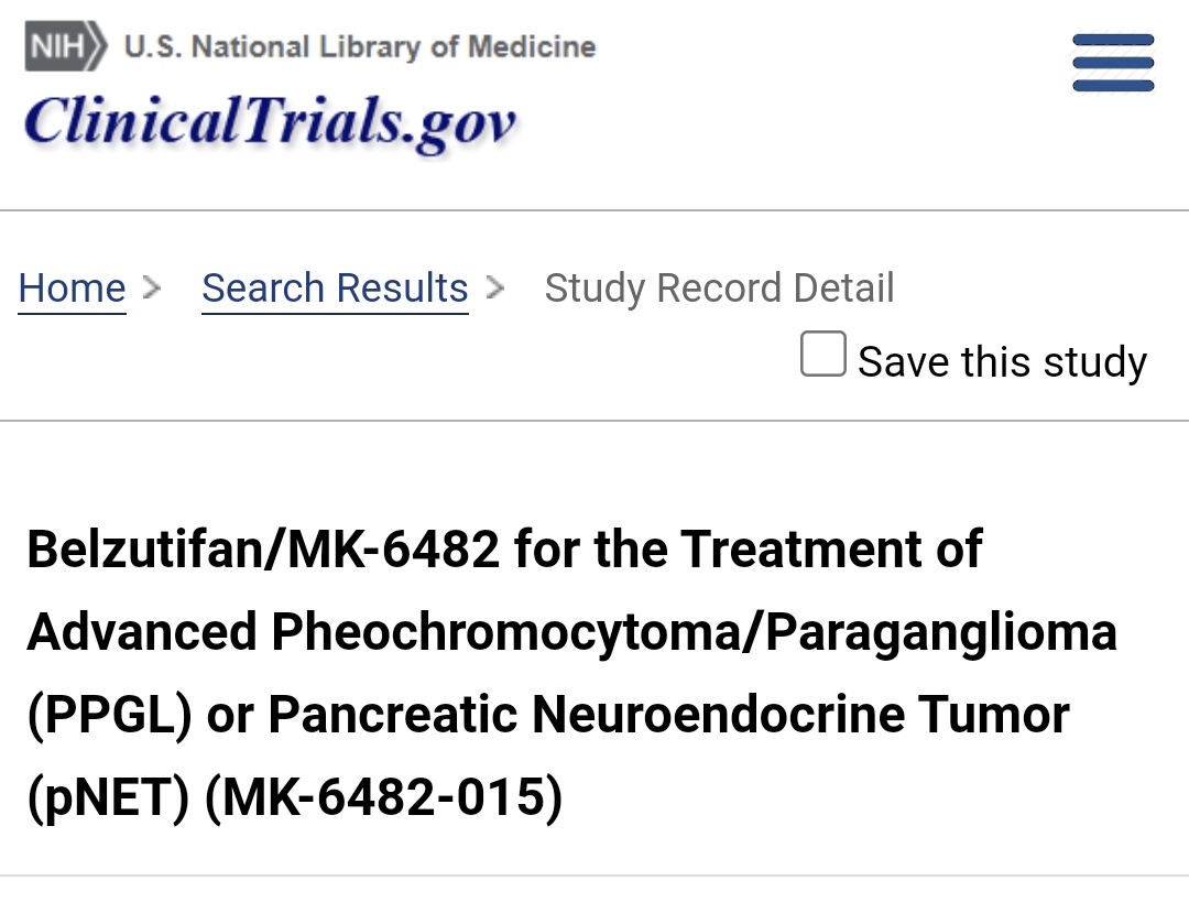 GrupoGetne's tweet photo. El ensayo clínico MK-6482-015 con belzutifan propone un abordaje novedoso relacionado con hipoxia en feocromocitoma / paraganglioma y #TNE pancreáticos. Actualmente disponible en España en @MDAnderson_ES (@drenriquegrande) y @VHIO (@Ja_Capdevila).
https://t.co/r8kWPWJJXB https://t.co/PBQfF7bnlS