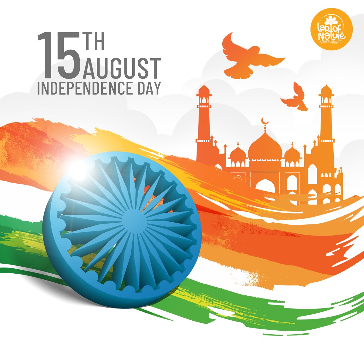 "Today is a day to feel proud about being a part of this great nation. May this spirit of freedom leads us all to success and glory in life. Happy Independence Day!"
.
"𝐍𝐚𝐭𝐮𝐫𝐚𝐥 𝐆𝐨𝐨𝐝𝐧𝐞𝐬𝐬 𝐅𝐨𝐫 𝐋𝐢𝐟𝐞"
.
#lapofnature
#IndependenceDay #happyindependenceday