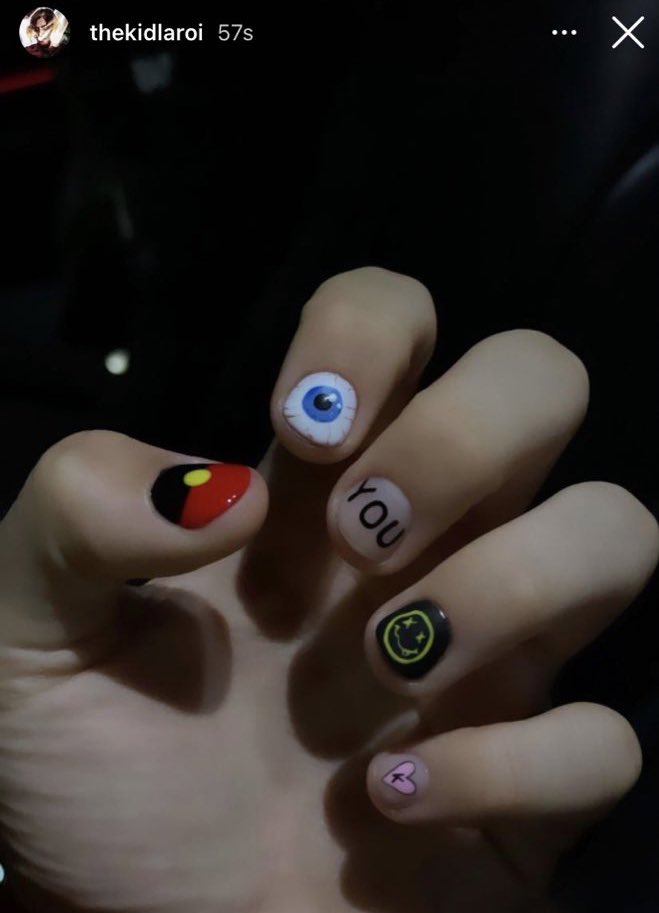 The Kid LAROI Updates on Twitter "Laroi got his nails painted 😈…