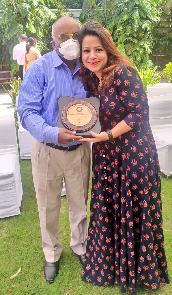 Thanku DPI & @CaptRathee Ji for this honour. Dedicating it to all those who enabled me in providing little help that we could during tough times. @varoun3883 @_RishuAgarwal_ @TheAmitLakhani @samtakapur @Neel_Misra_ @jemin_p & my entire CovidHelp Amplifiers group! #IndependenceDay