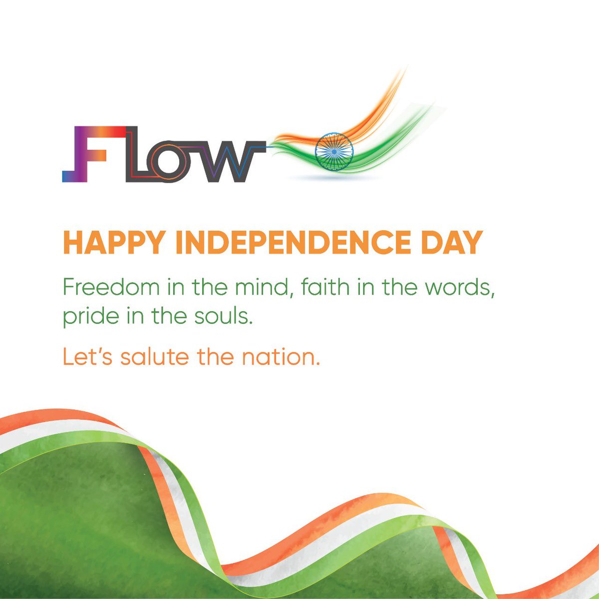 realty_flow's tweet photo. Wish you all a very Happy 75th Independence Day!
@realty_flow #independenceday @75thindependenceday @independenceday_2021 #proudindian #indian https://t.co/gaLsJ9u98b