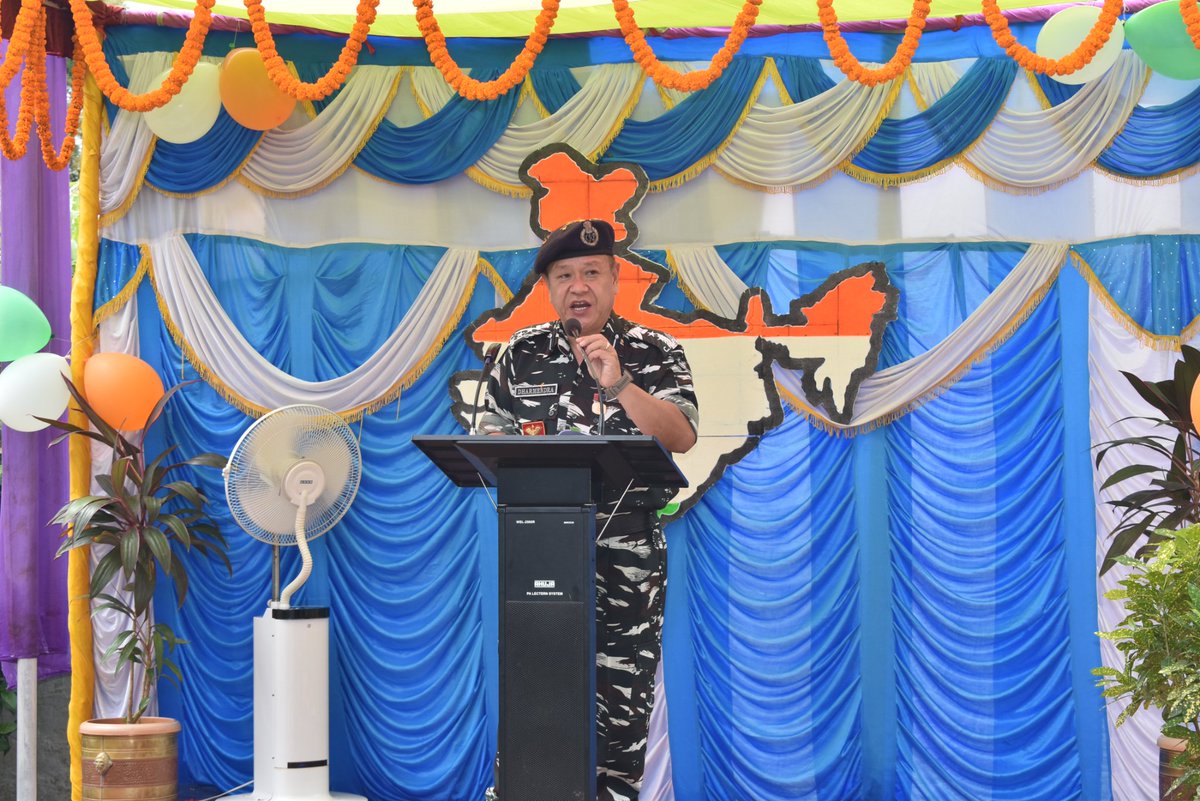 75th Independence day was celebrated at 150 Bn CRPF Sukma Dist. (Chhattisgarh)