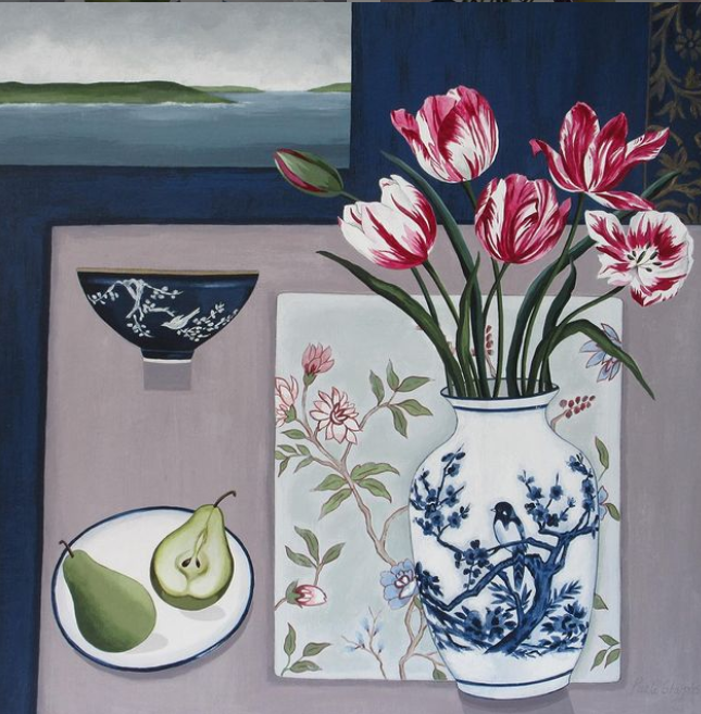WomensArtForAll's tweet photo. Paula #Sharples #WomensArt •Blue Porcelain Bowl• https://t.co/ka9xebzdnK