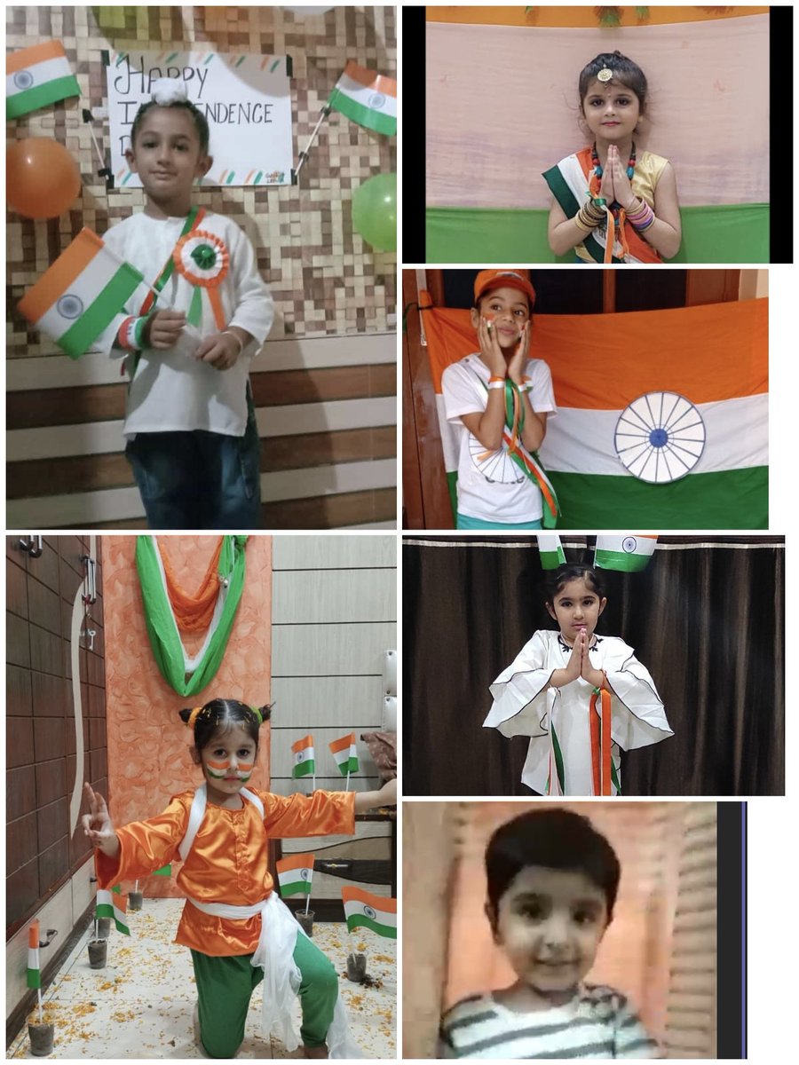 # Independence day celebrations #
#LKGKids# feeling of patriotism and love for country
<a href="/Prabhjo60556013/">Prabhjot Gill</a> <a href="/raminde94301780/">Raminder</a> <a href="/RamanGahir/">Raman Gahir</a> <a href="/SalimaAkhter/">Salima Akhter</a> <a href="/Mandeep44935598/">Mandeepkaur</a> <a href="/SarikaG79745549/">Sarika Gupta</a> <a href="/STSWSRAJGOMAL/">S.T.S. World School (Official)</a> <a href="/MicrosoftTeams/">Microsoft Teams</a> <a href="/MicrosoftEDU/">Microsoft Education</a>