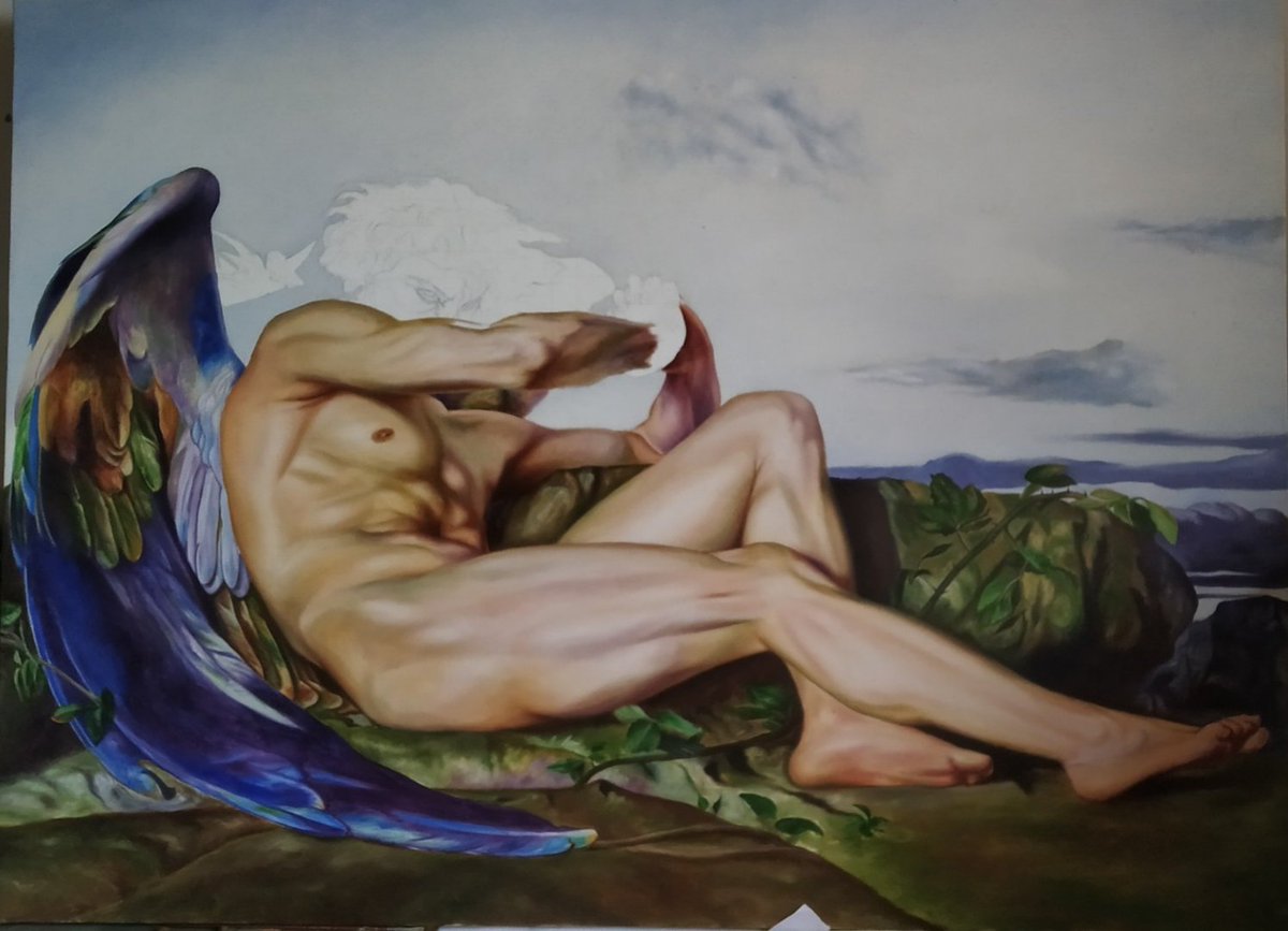shauryashahi17's tweet photo. Fallen Angel
Master copy
Oil on canvas
@artsy @artnet @ArtBasel @MuseumModernArt @FlorenceAcademA @googlearts @VilasNayak https://t.co/wESKe305vc