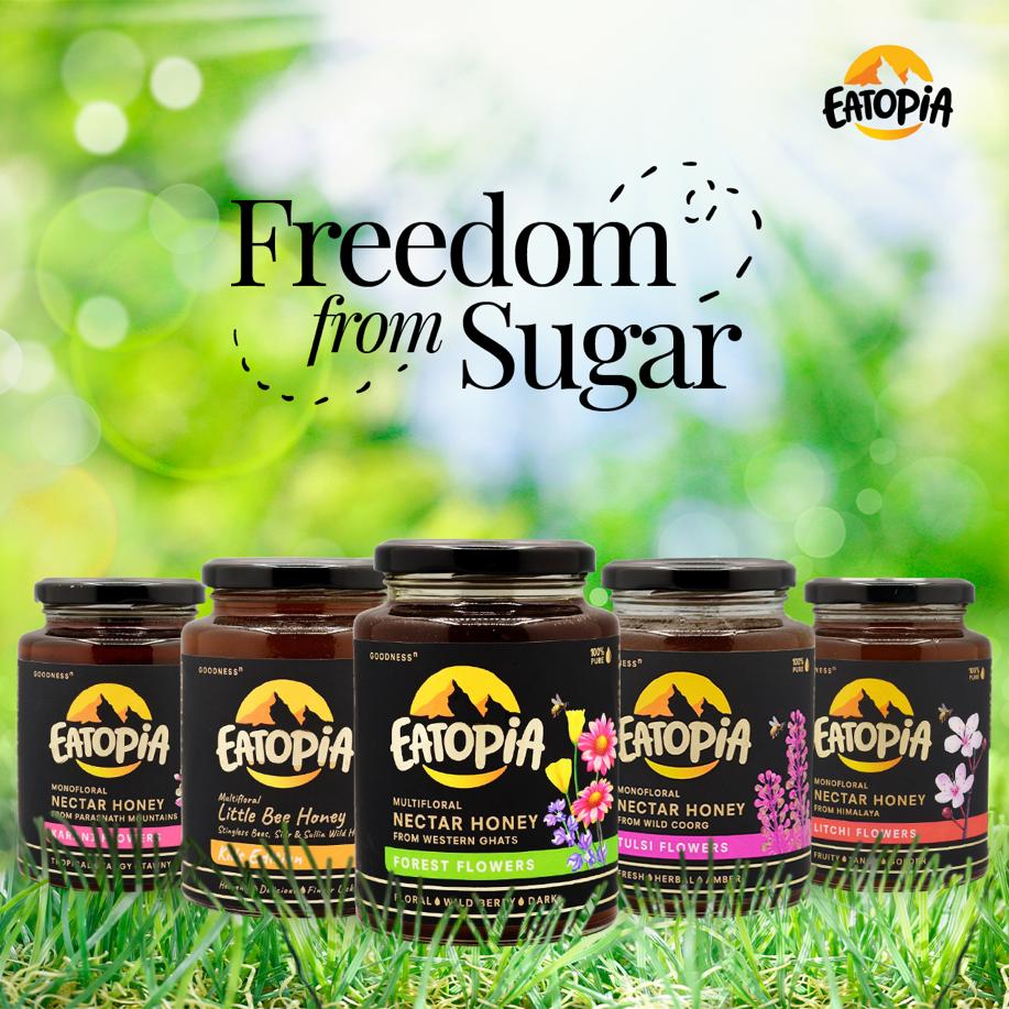 eatopiaworld's tweet photo. Celebrate Independence Day the Eatopia way. Celebrate freedom from all things unhealthy. Try our range of nutritious products that is free of preservatives, adulterants &amp; artificial sweeteners.
.
.
.
.
.
#happyindependenceday  #IndiaAt75  #freedom https://t.co/TYzNtdEYbB