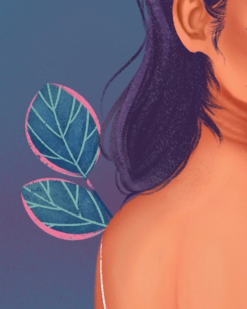 tipsydodo's tweet photo. baby got back 😉✨made with @Procreate 
•
•
•
#digitalart #portrait #portraitstudy #illustrationart #procreateart https://t.co/P6hVG0ykNZ