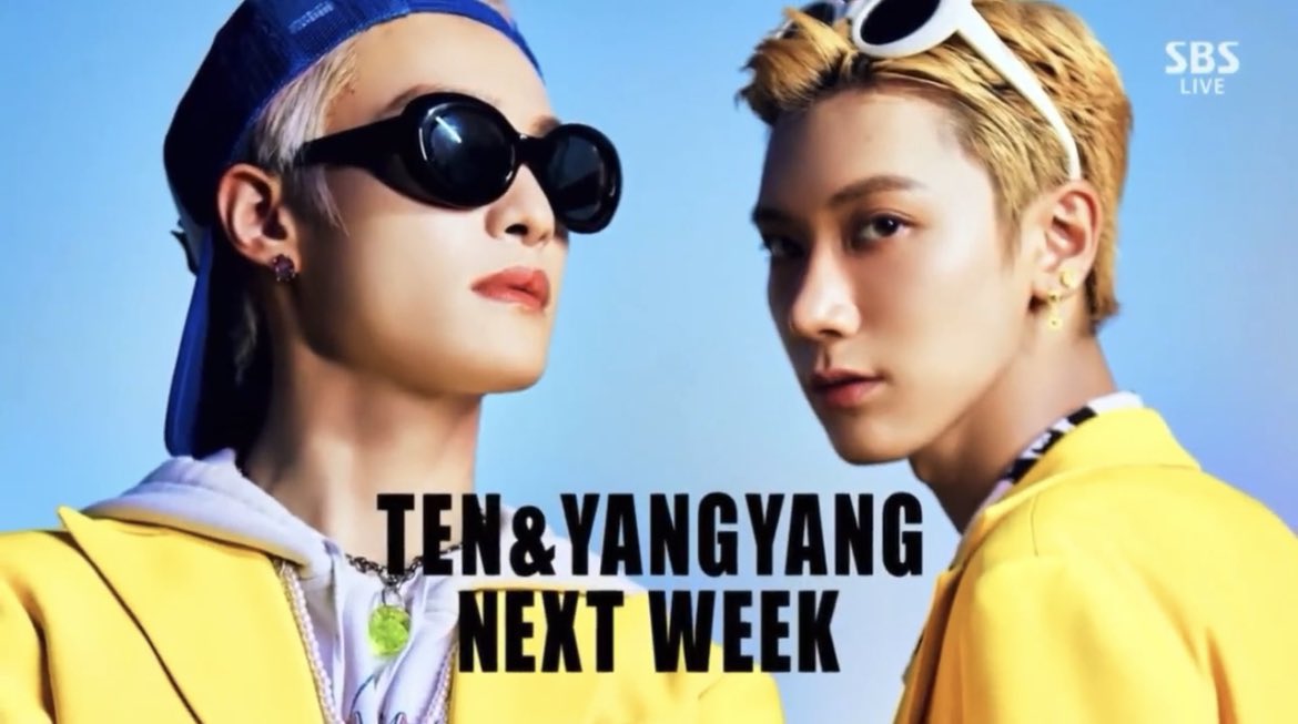 SM_NCT_BACKUP's tweet photo. [INFO] 210815 #TEN &amp; #YANGYANG will perform ‘Low Low’ on SBS Inkigayo next week, August 22nd.

#NCT #WayV https://t.co/LsRsEJNUWH