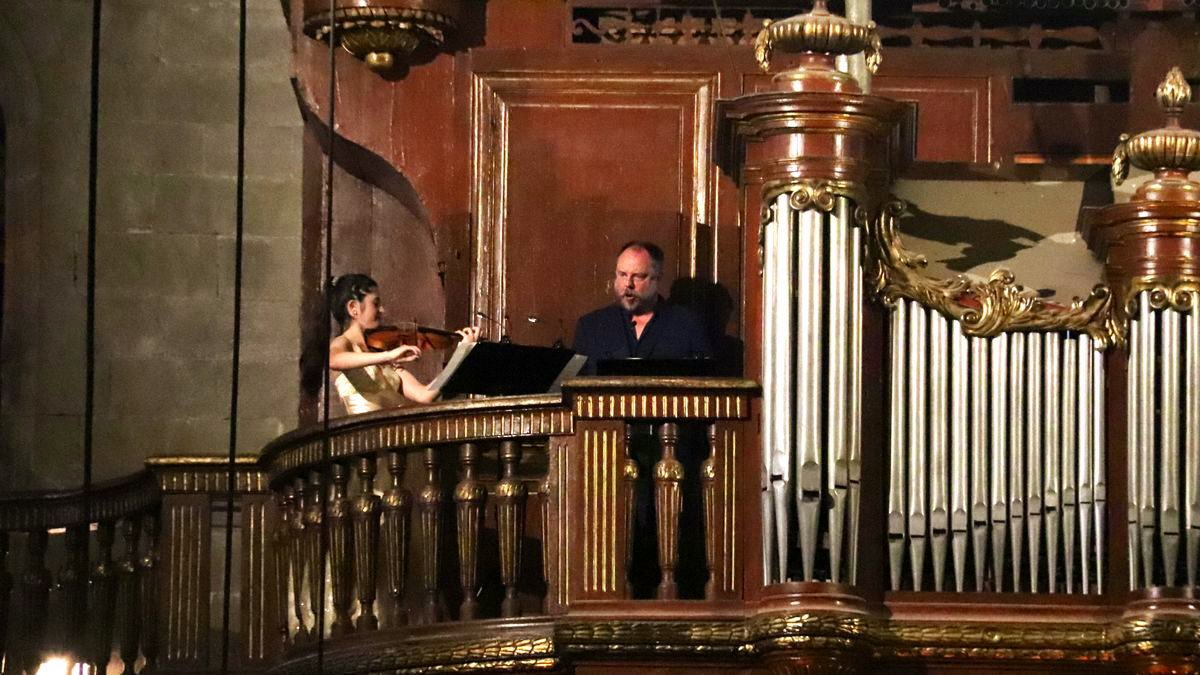 JordiMadd's tweet photo. La veu de Déu (orgue) i la veu de l‘home finalment es van reconciliar en la inauguració de la 29a ed. @schubertiada  a la @CatedralEmporda #Crítica @LaVanguardia recital @GoerneMatthias &amp; @JDELARUBIA &amp; M. #Dueñas El predicador #Goerne con #Brahms como mensaje musical @CulturaLV https://t.co/Ji4lphHxA6