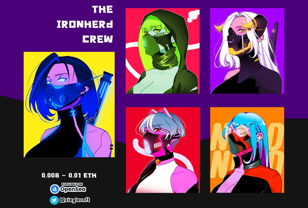 zieglernft's tweet photo. Hello guys! My first NFT collection drop on #opensea ✨
The Girls Crew "IRONHERd"
> https://t.co/c4bE5SMkAW

สวัสดีค่ะ ดรอปงานครั้งแรกใน Opensea ฝากเนื้อฝากตัว ฝากเด็กๆคนสวยของเราไว้ด้วย เผื่อสาวๆได้เจอเนื้อคู่นะคะ ☺️

#NFTcollectibles #NFTCommunity #NFTdrop #nftcollector #NFTs https://t.co/Ylas6Bo1la