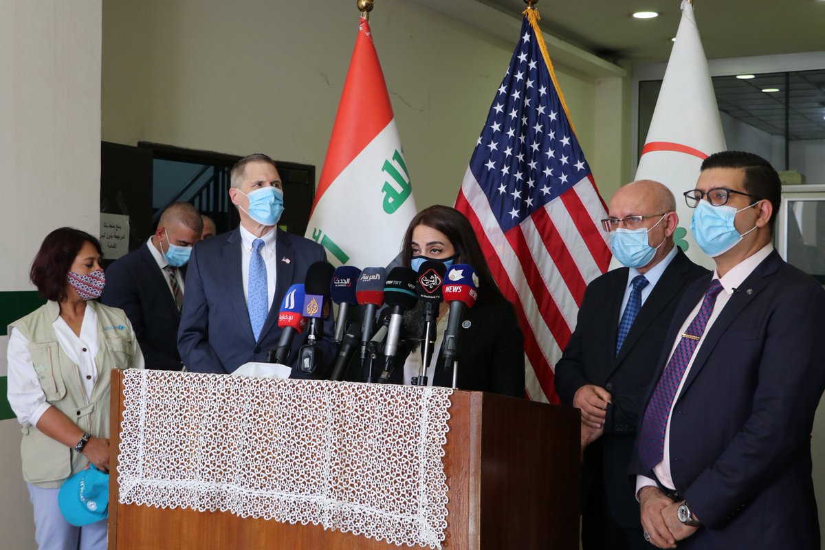 WHO Iraq tweet media