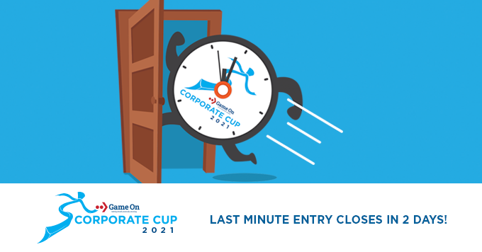 LifeBeInItSA's tweet photo. LAST MINUTE ENTRY CLOSES IN 2 DAYS!

Book a team or yourself here: https://t.co/C0G3ZC5EuN

We calculate the best 5 of 7 rounds so you can still enter and be in the running! Entries close 17/8 at 5pm.

#gameoncorporatecup #corpcup2021 #corporatecupadelaide  #southaustralia https://t.co/5Pjk7MWLoK