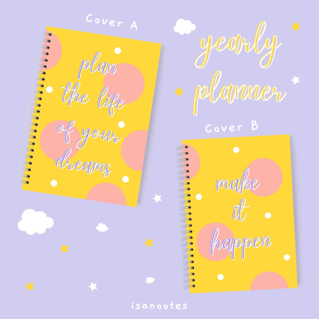 isanootes's tweet photo. Yearly planner bs digunain di tahun apapun. Jd jgn khawatir mau order dithnn apapun!
spec:
•Jenis kertas HVS 80 gsm &amp; 100 gsm
•Size A5 (15 x 21)cm
•Hardcover (Cover board 40C + Ac 190)
•Jilid spiral
•untuk 12 bln
Isi planner: year plan, monthly planner, weekly planner dll https://t.co/YrkDjep2lo