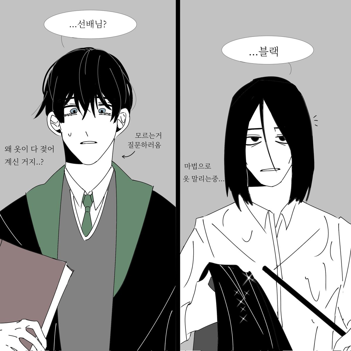 chudori29's tweet photo. #해리포터
스네이프가 시리우스랑 레귤러스 부를때 블랙의 온도차를 보고싶었다 https://t.co/IJbK9sIyzX