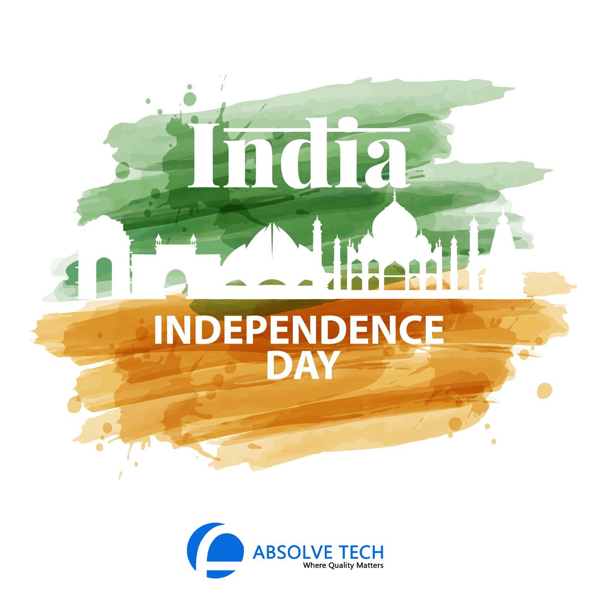 AbsolveTech's tweet image. Let us be mindful of everything we can do for our nation to make it a place of wealth, peace, and happiness. Here’s wishing you and your family a safe and happy Independence Day!

Absolve Tech wishes you a very Happy Independence Day. Jai Hind!!