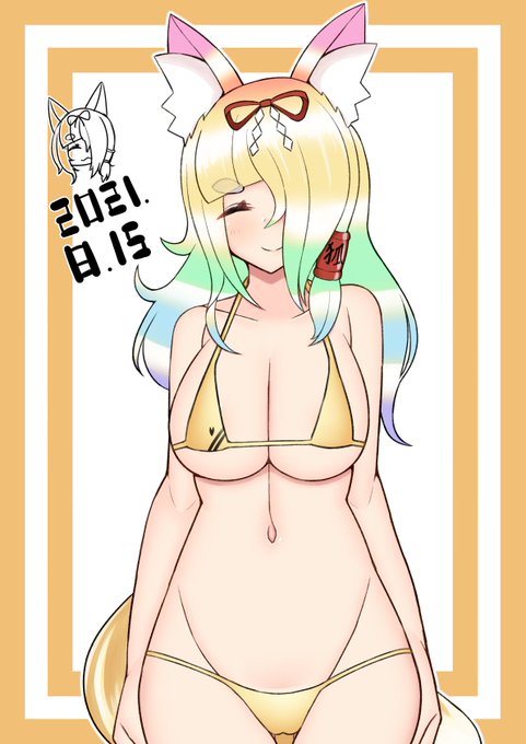 颯れてぃ先生(@So_letty_emily)からのリクエストで颯れてぃ先生のうちの子の狐玄さん描きました! 