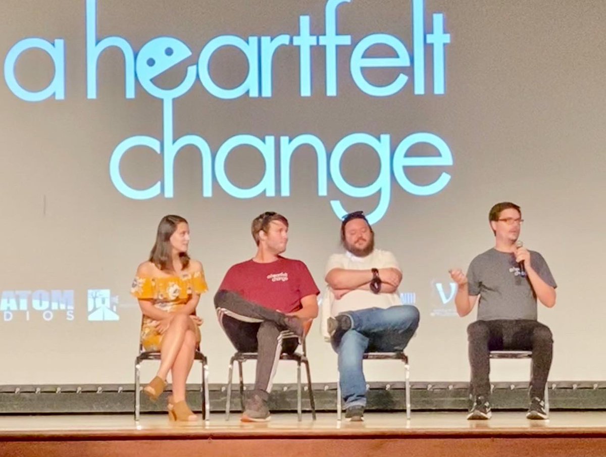 WorthLivingFilm's tweet photo. Had a great time at @heartfeltchange premiere last night! Hats off to the entire cast, crew + production. It was a wonderful film!
Next up... π
#ToledoFilm
#SupportLocalFilmmakers
#YourStoryIsWorthLiving https://t.co/HO4QjjPELP