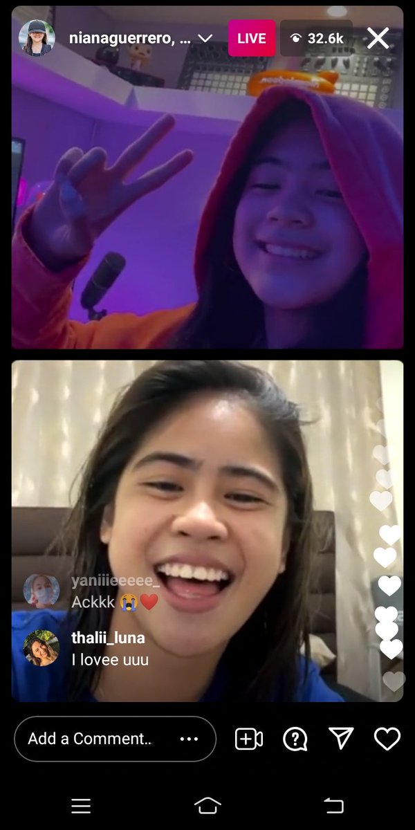 MaricarBlas's tweet photo. Nag kausap narin ang mag kamuka😅😁
@nianaguerrero @deannawongst https://t.co/7ERcUYYSib