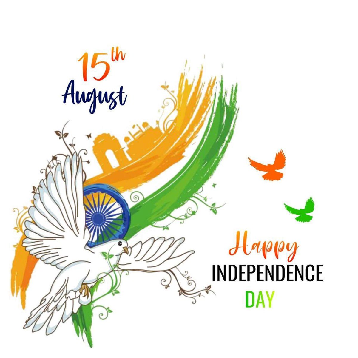 51ddh1's tweet photo. Indians celebrate freedom from 200 years of British Rule.(From 1757 by East India Company; replaced by British Raj after the Indian Mutiny 1857-8).
Gratitude to “Independence non-violence movement” led by Gandhi, in 1914.
#IndiaAt75 #IndependenceDay 
https://t.co/W83lz7vg8k https://t.co/0Y6YzF7Qyg