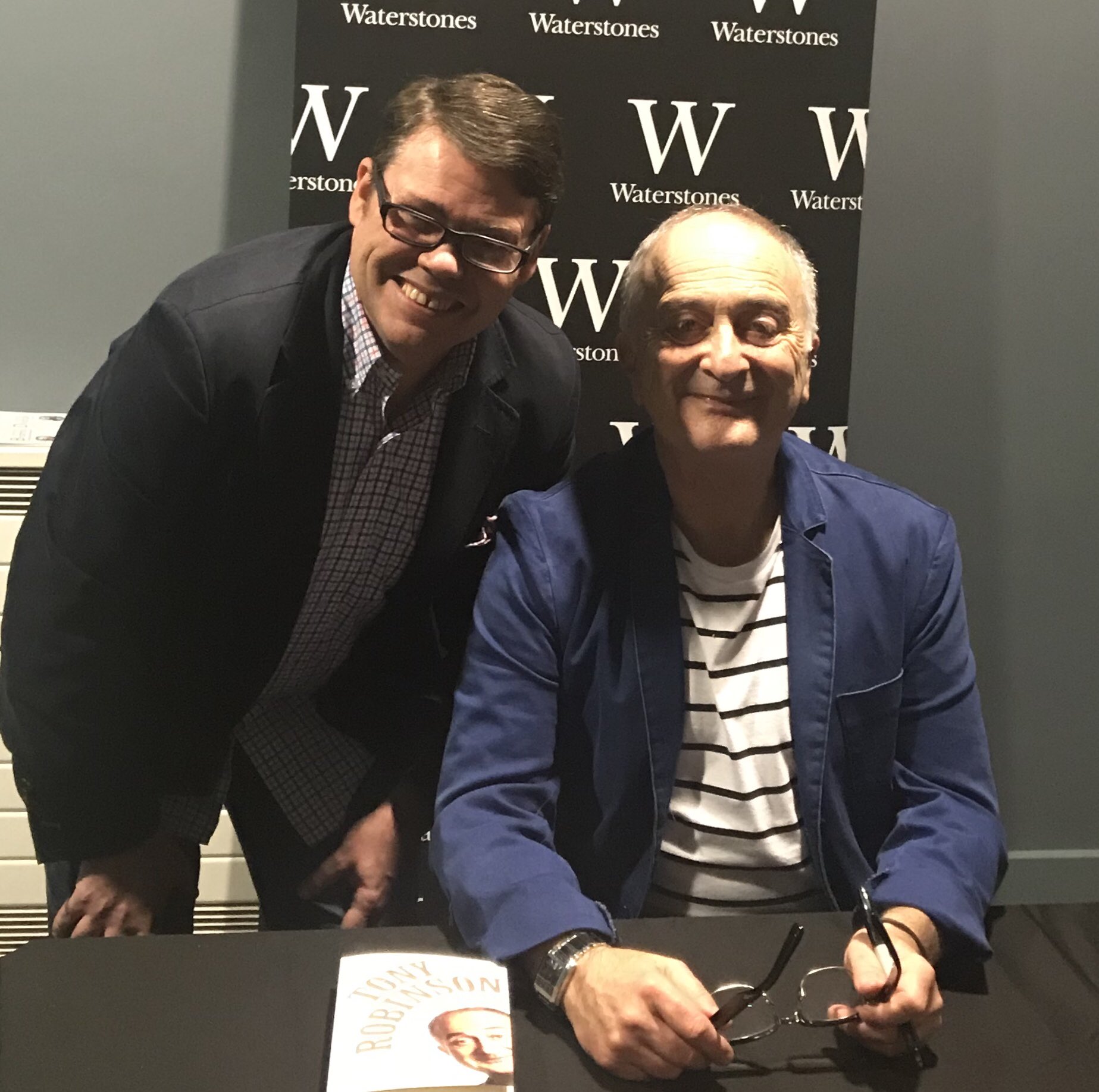 Wishing Sir Tony Robinson and Jenny Hanley a very Happy Birthday today. 