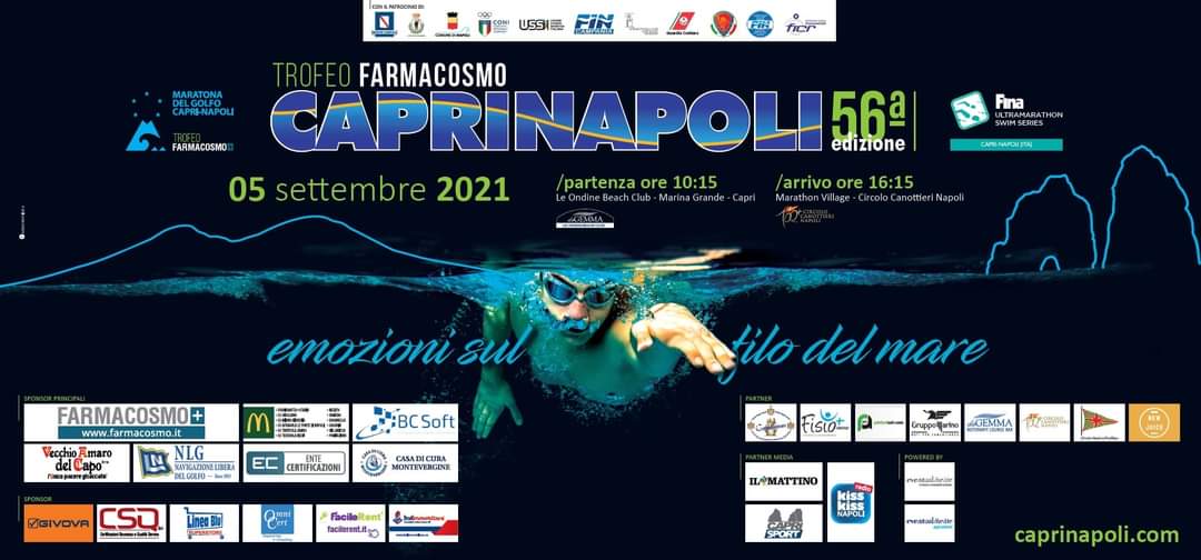 caprinapoli54's tweet photo. Tra sole 3 settimane: domenica 5 settembre: 56^ Capri-Napoli trofeo @Farmacosmo 
Emozioni sul filo del mare... https://t.co/KhTMxeUW5Y