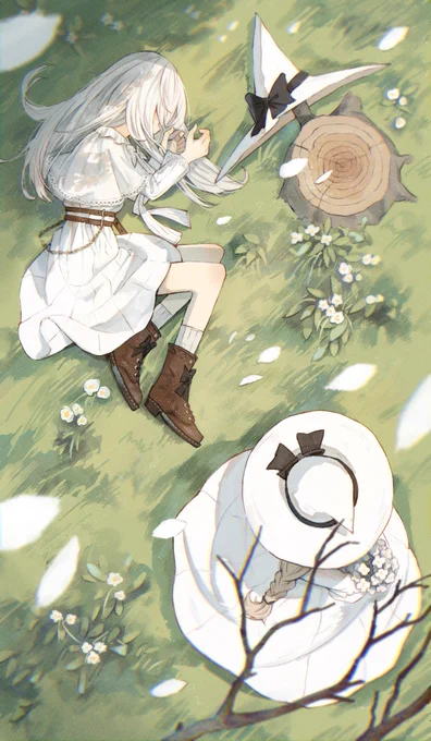 #夏の創作クラスタフォロー祭り
#絵描きさんと繋がりたい
最近は魔女の日常風景をテーマに描くことが多いです、よろしくお願いします🙇 