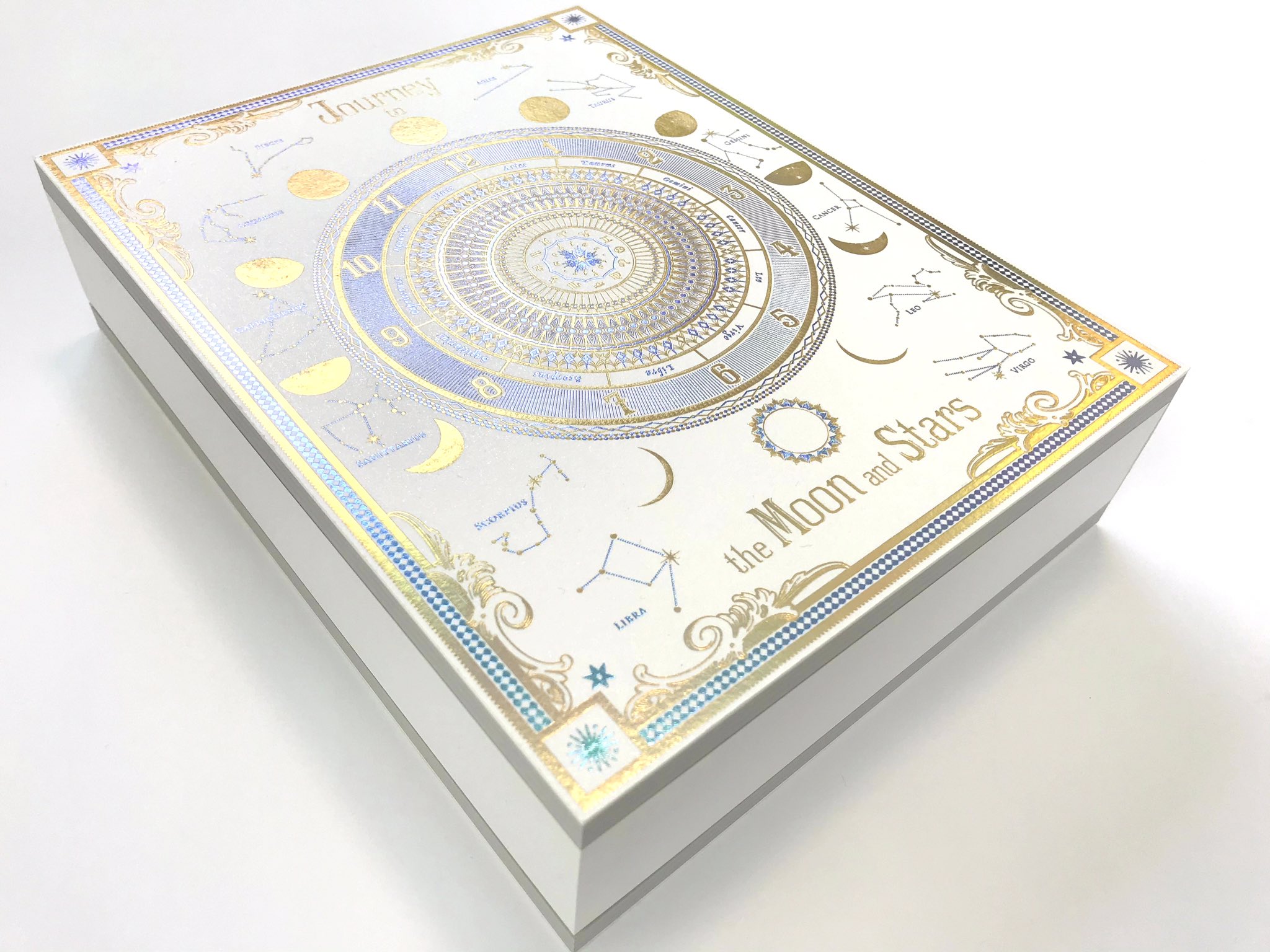 コスモテック 箔押しマスキングテープ 月読時計