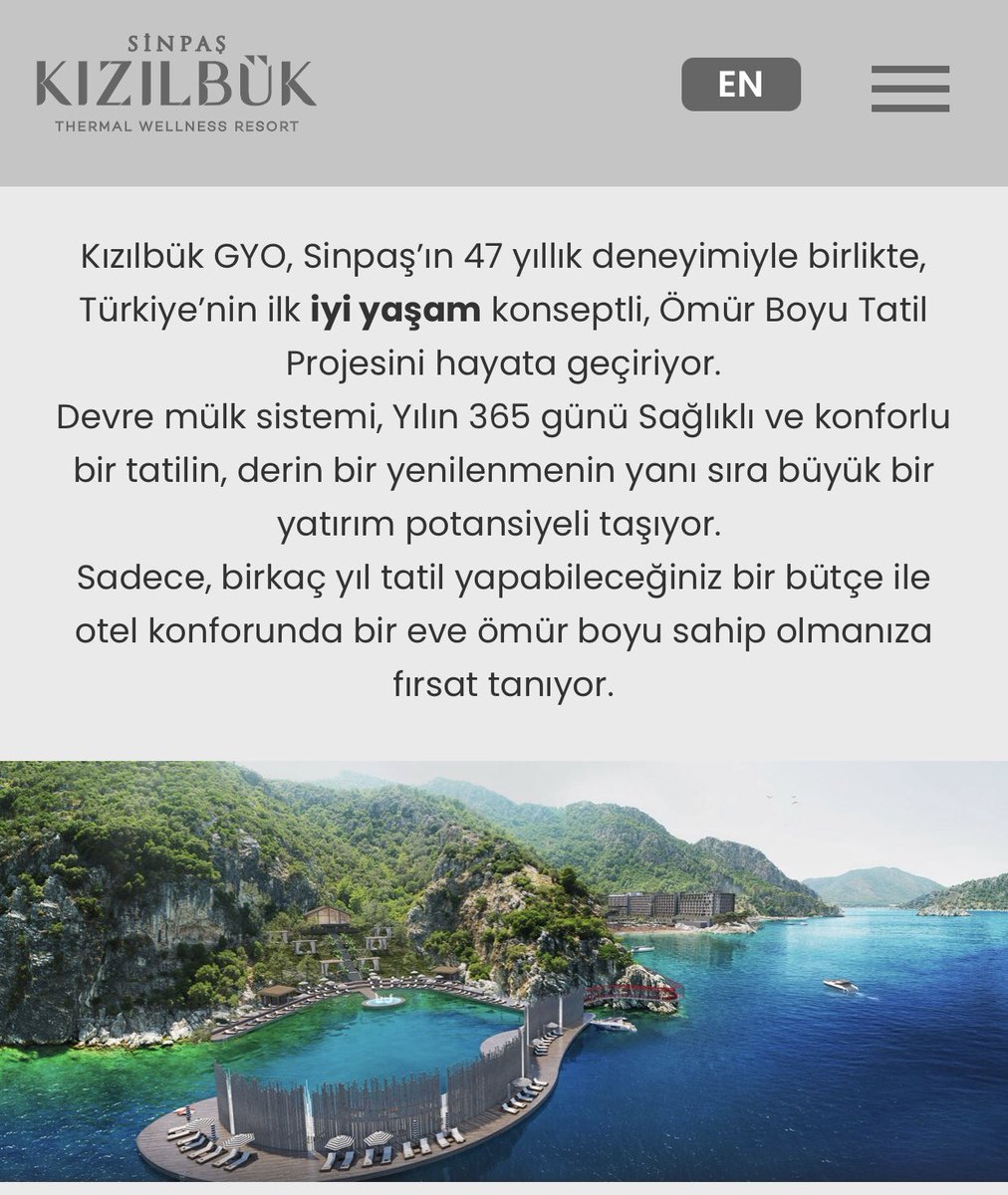 13.600 hektar ormanımızın yandığı #Marmaris’te rantçı sermaye için hemen düğmeye basıldı❗️

📢❗️Sinpaş’ın yapımını planladığı Marmaris Kızılbük’de 205 odalı Resort Otel ve 1407 adet Devremülk projesiyle ilgili 13.08.2021 tarihinde ÇED gerekli değildir kararı verildi ❗️📢