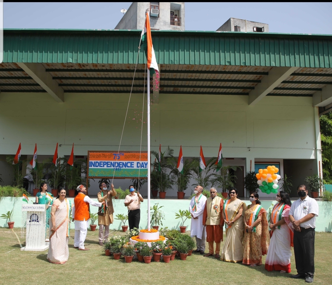 PublicAhlcon's tweet photo. #AHLCONPUBLIC celebrated #75IndependenceDay with lot patriotic fervor&amp; zeal with flag hoisting ceremony that filled everyone with pride &amp;honour.The exuberant &amp; enthusiastic performances of the staff received much deserved appreciation from everyone present @ashokkp @Ahlconpublic1 https://t.co/6eZRMIOdKZ