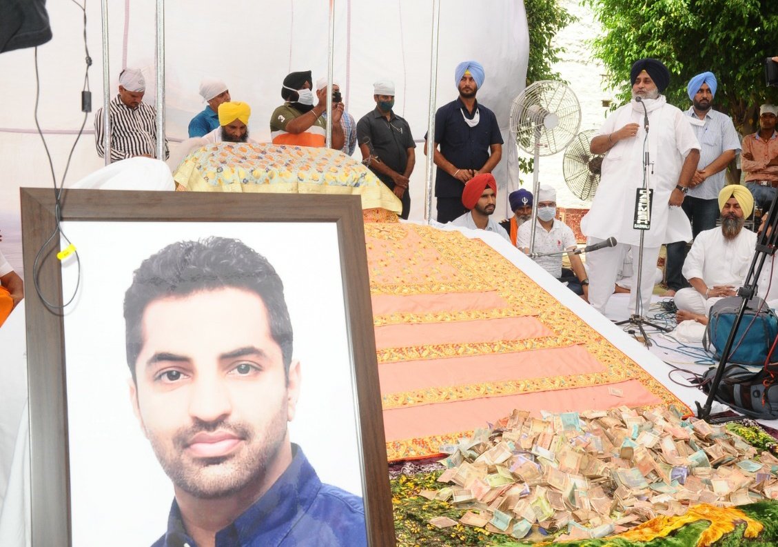 Sukhbir and Harsimrat Badal