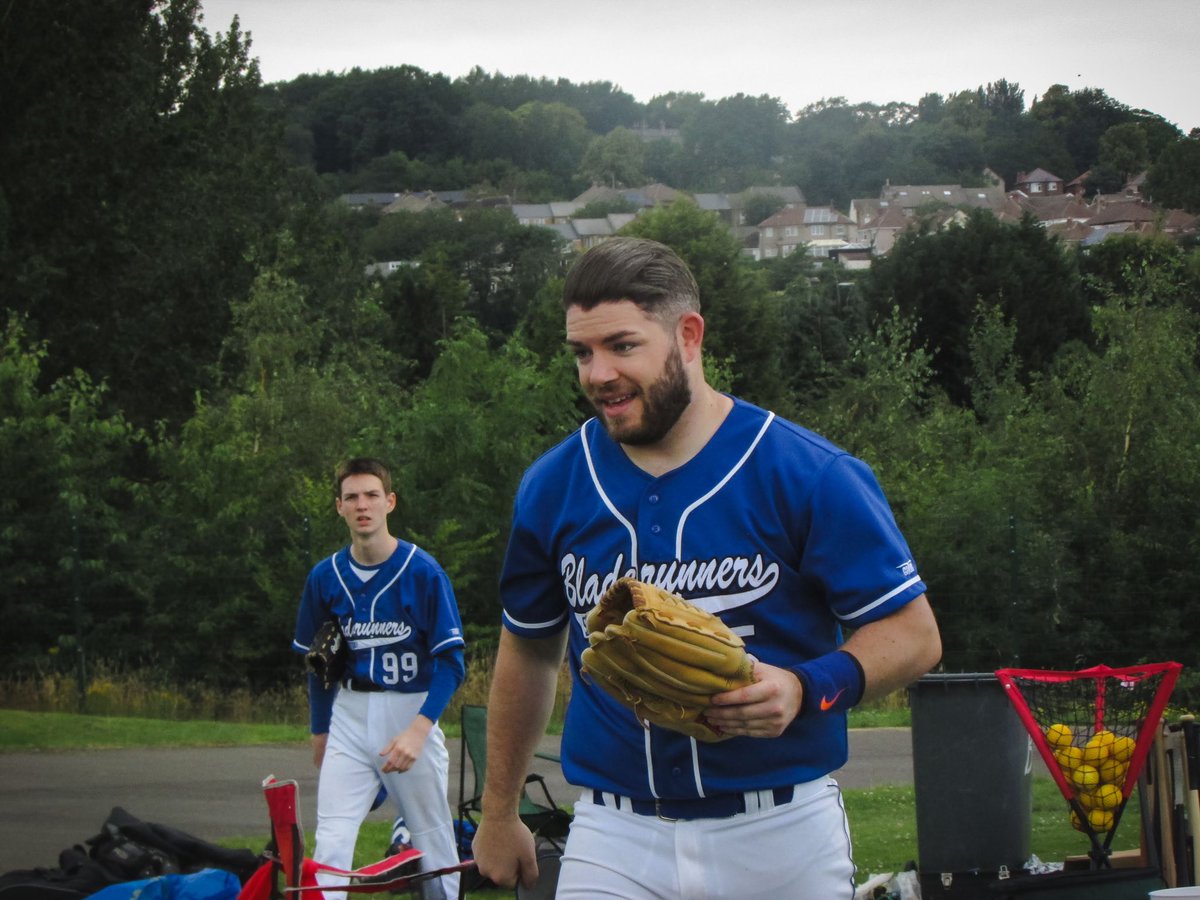 BladerunnersBC's tweet photo. Gameday! 

Not long left of the regular season, so there’s a lot to play for all Bladerunners teams.

In Double-A, Bladerunners I travel to face @durhamspartans, while there’s a Single-A Bladerunners derby between teams 2 &amp; 4. 

First pitch of the latter is 1:00 @ Forge Field. https://t.co/Uo2CGlbSnj