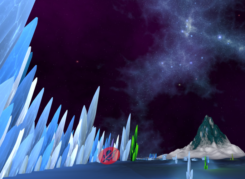 WanderMity's tweet photo. 大型アップデートでクリスタルの色が消え暗黒世界っぽくなってしまった「Crystal Sounds Forest」。
Unity2019移行は思わぬトラブル発生の末できました。 https://t.co/gknbytGqmc