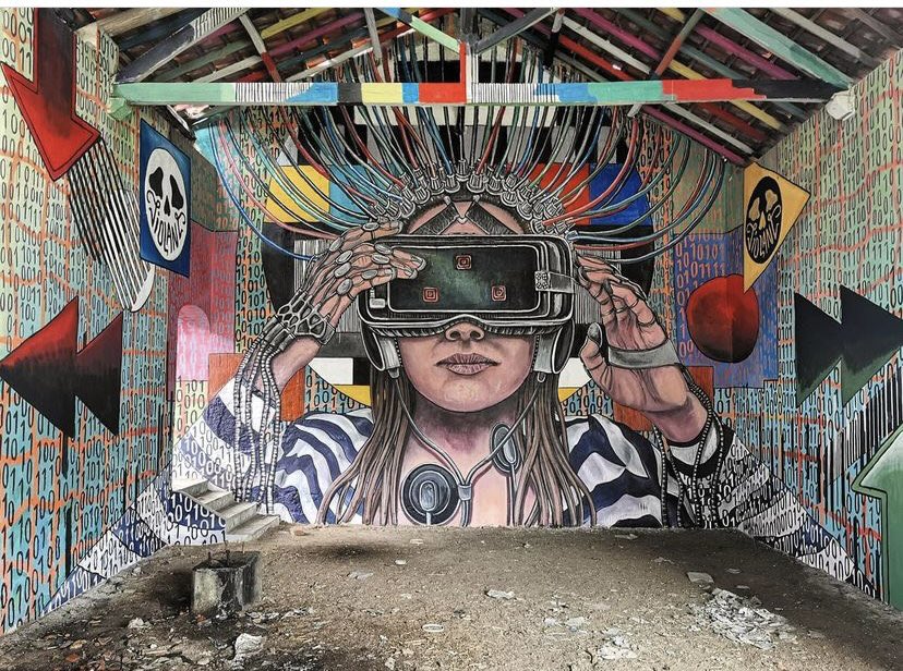 By Violant in Lisbon (Photo by StreetArt_Lisbon)
#StreetArt #Violant #Lisbon