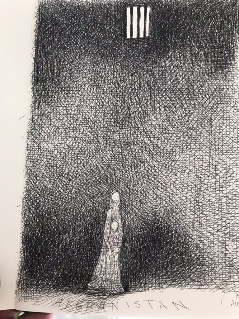 chrisriddell50's tweet photo. Five Years…a sketchbook of political drawings. https://t.co/T968t2cdSi