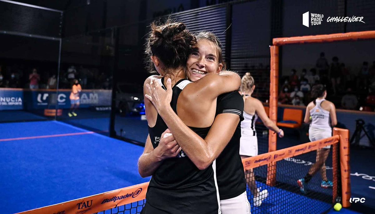 𝗦𝗼𝗻 𝗹𝗮𝘀 𝗖𝗔𝗠𝗣𝗘𝗢𝗡𝗔𝗦 𝗲𝗻 #𝗟𝗮𝗡𝘂𝗰𝗶𝗮𝗖𝗶𝘂𝗱𝗮𝗱𝗱𝗲𝗹𝗗𝗲𝗽𝗼𝗿𝘁𝗲 

<a href="/jesscastello_/">Jessica Castelló</a> y <a href="/ACollombon/">Alix Collombon</a> se hacen con el título del #WPTLaNuciaChallenger🏅 

✅ FINAL
🟪 CUADRO FEMENINO

👍Collombon - Castelló
✏ 6/1 - 6/3
👎Osoro - Las Heras