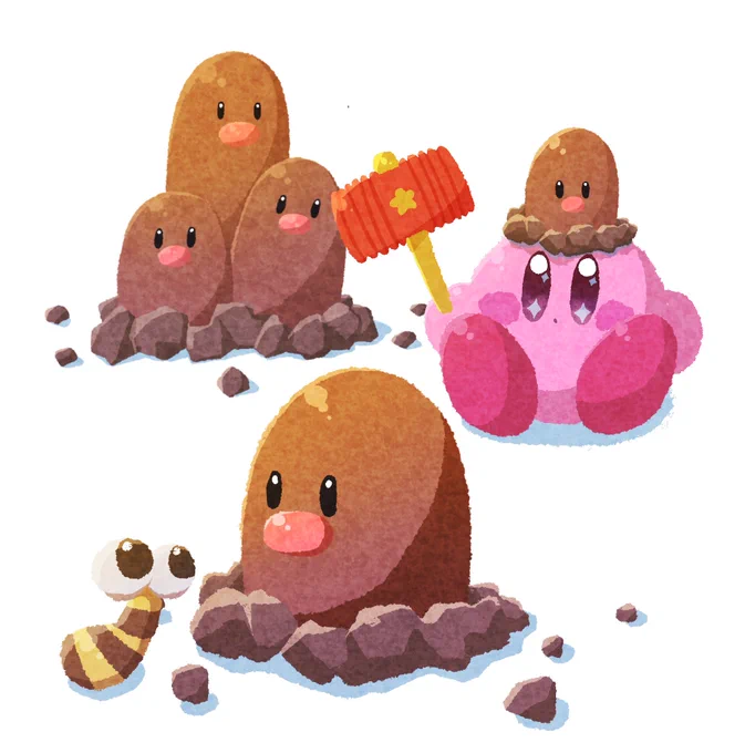 ディグダグぽよ 