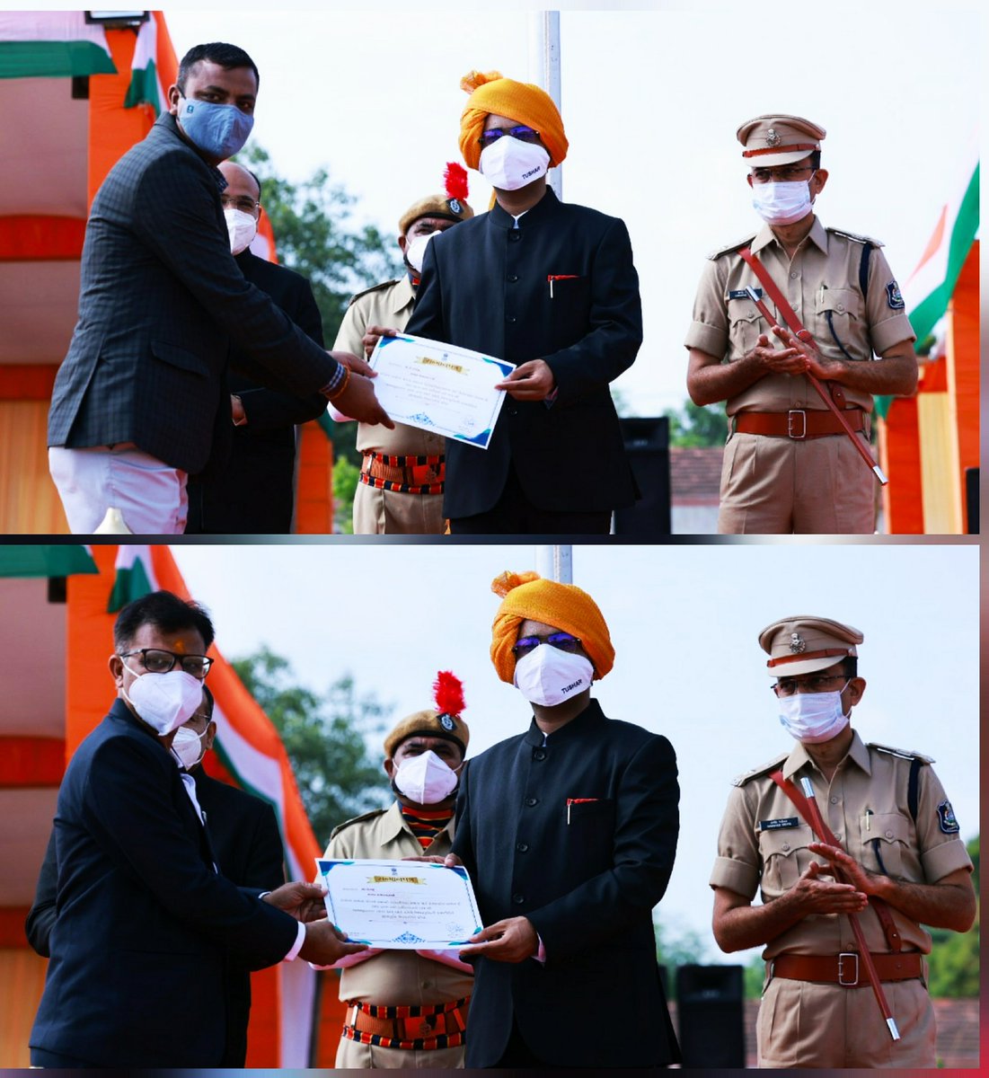 આજ રોજ સરકારી હાઈ સ્કૂલ બોટાદ ખાતે ૭૫ માં સ્વાતંત્ર્ય પર્વની ઉજવણી કરવામાં આવી.