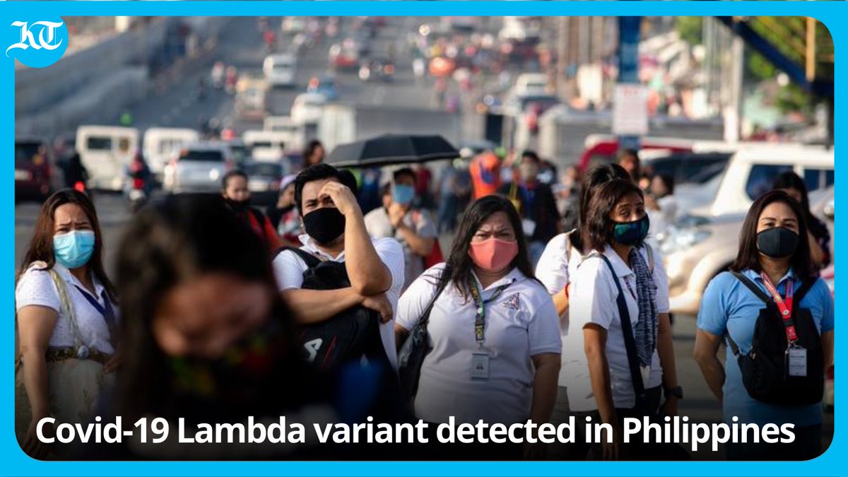khaleejtimes's tweet image. #Philippines detects first case of #COVID19 #LambdaVariant.

The variant was first identified in Peru in December.

khaleejtimes.com/coronavirus-pa…