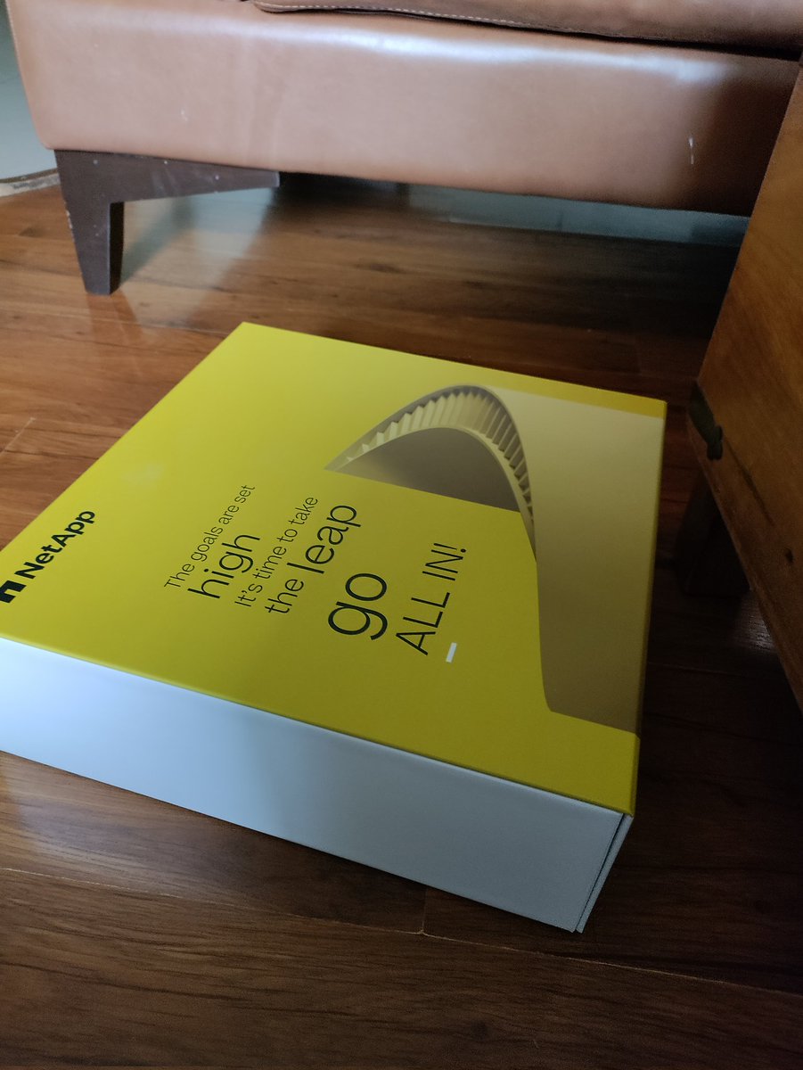 harish128's tweet image. This was a surprise package that came in today! Thank you, Puneet! I&apos;m all in! @puneetgupta9999 #netapp #NetAppDVC @NetAppIndia @SPallottelli