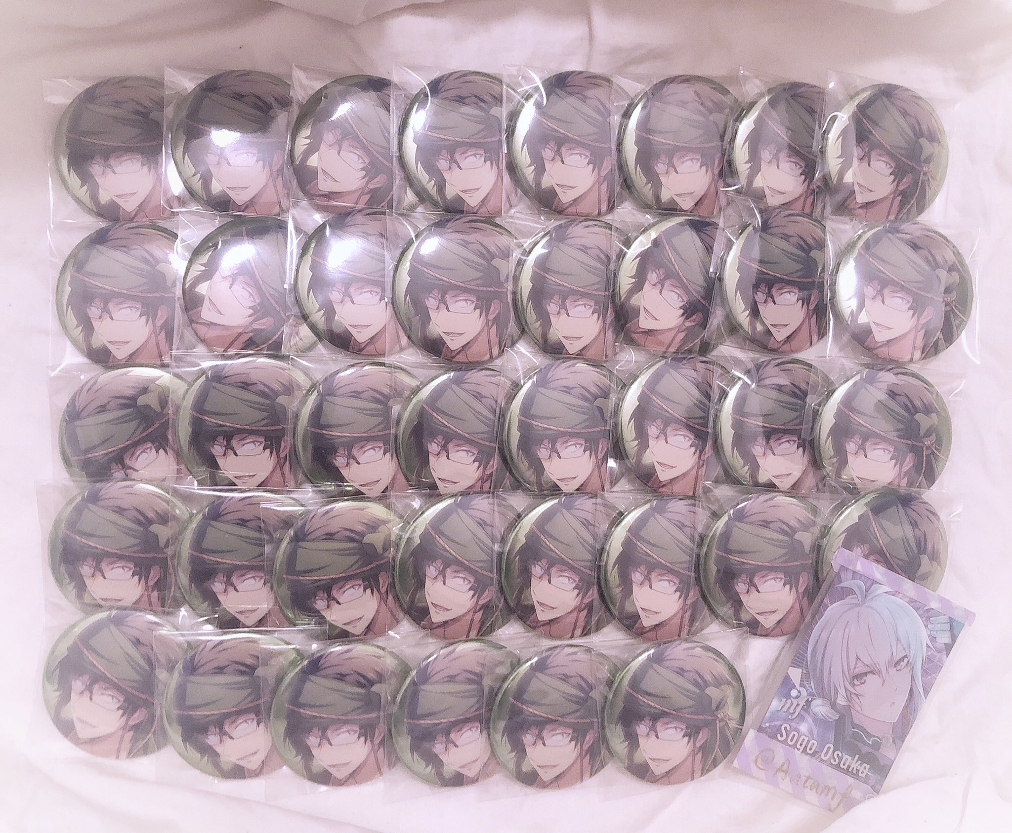 アイナナ 逢坂壮五 JOKER Flag ジョカフラ 缶バ UR