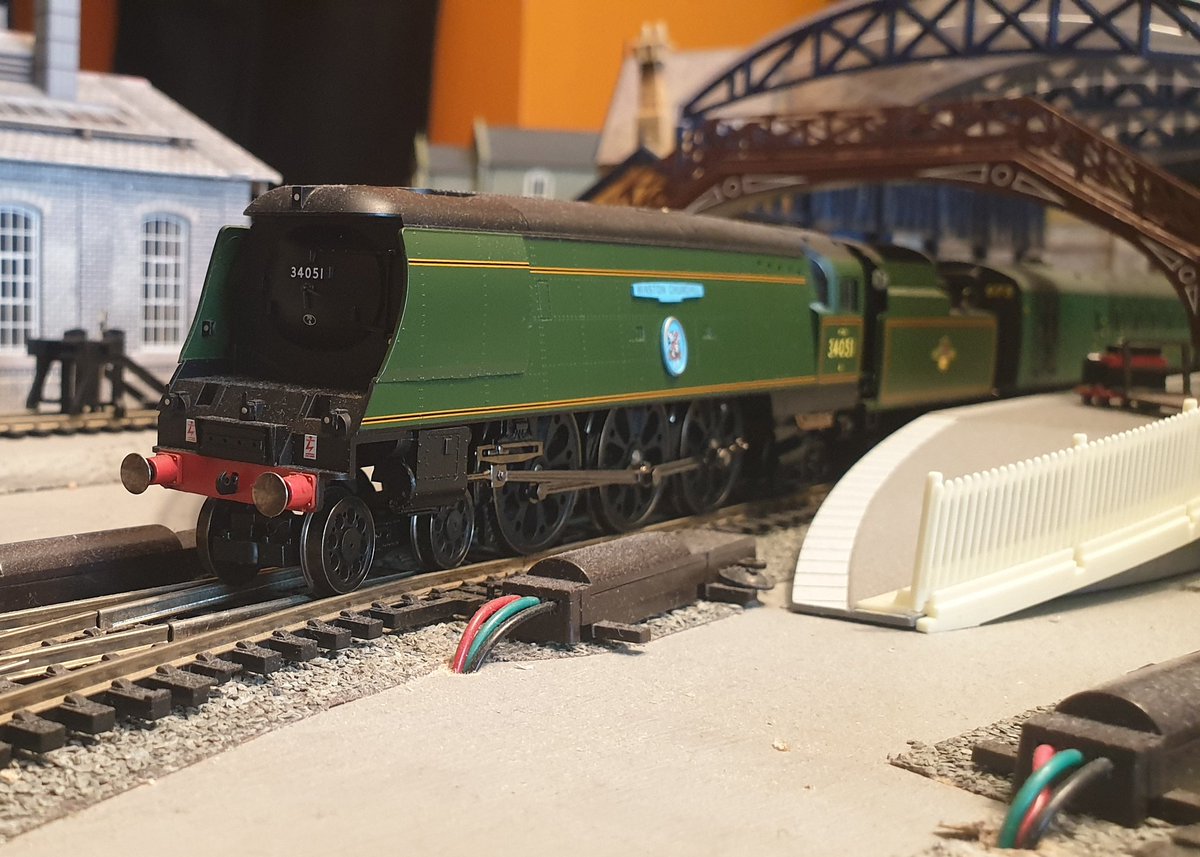 cln_weaver's tweet image. This weekend is apparently a celebration of the #Spamcan loco models as #SpamFest, so here&apos;s 34051