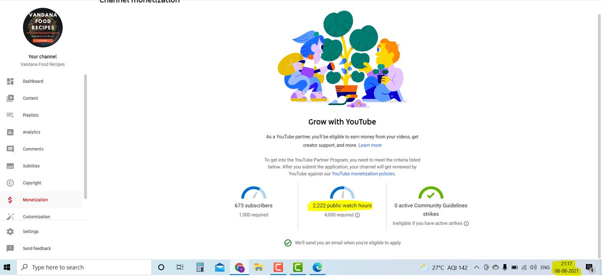 MasalaRecipes's tweet photo. @YouTube @YouTubeIndia @YouTubeCreators @GoogleIndia @TeamYouTube  
In this way we will never be able to grow last time bhi mne apne video par view kam hone ki complaint kari thi but koi answer nhi mila... me din raat apni videos share karti hu https://t.co/2B33bHBptJ