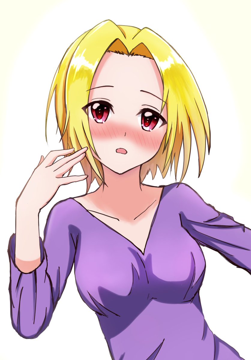 #金色の闇
#ToLOVEる 
#お絵描き 
毎日ヤミちゃん描けたら描く14日目

髪型をあずささんにしたヤミちゃん 