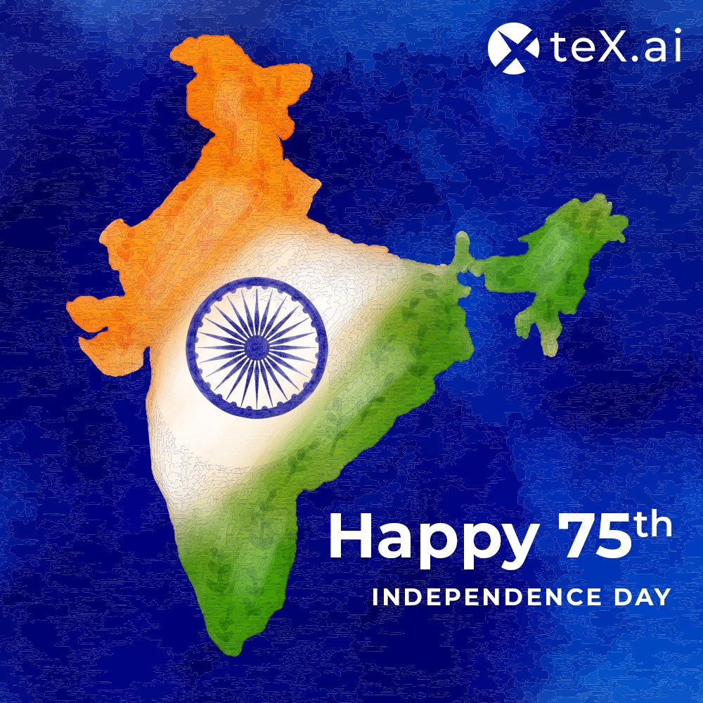 teXaiSoftware's tweet photo. Happy 75th Independence Day!
#independenceday #india #bringonthetext https://t.co/MBI4Opx4dr
