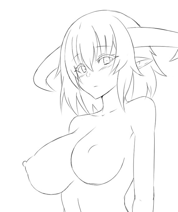 相変わらず、フィルレインちゃんの練習中
髪型こんな感じか? 