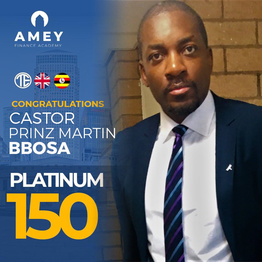 ameyfinance's tweet photo. NEWLY PROMOTED 🚨
⭐️ PLATINUM 150 ⭐️

Huge congratulations to Our brothers from Uganda 🇺🇬 who have now hit the fantastic rank of P150 🎉 

You are now earning a residual income of $1,800 a year on top of your trading income. Well done!!!
 
#platinum150
#ameyfinanceacademy https://t.co/YDdOctYMP8