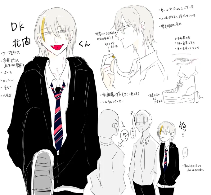 #フォロワーさんからイメージもらって自分をDK化する
 #創作DK化計画

北間くんです フリー素材です 