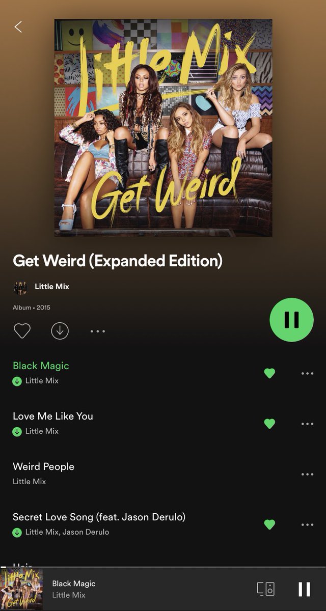 noticesammy's tweet photo. it's day 3 and today we are listening to Get Weird 🥸 Let's start with the classic #LittleMixGetWeird https://t.co/mVH1MrsV3F